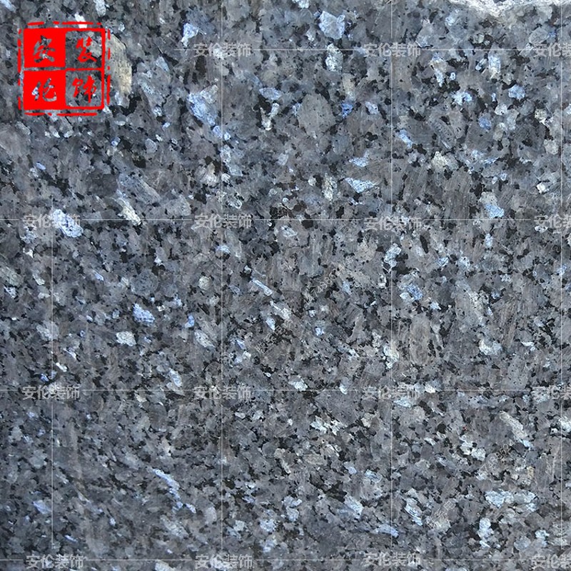 蓝麻 天然花岗岩 地o面装饰石材台面定做 窗台洗手台 厨柜板定制