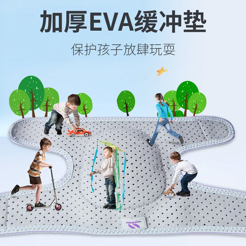滑冰护膝儿童护肘防摔撞冬季轮滑溜冰运动加厚跪地护膝盖护具