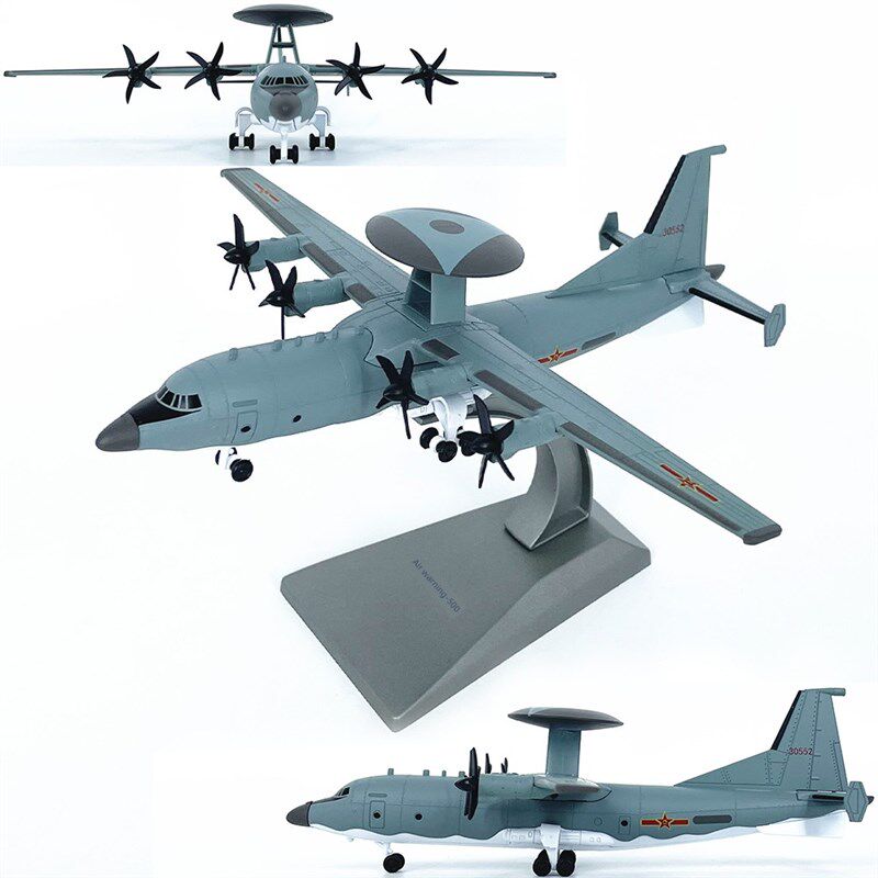 1:20 00飞机500预警机模型A人造飞机模型静态装饰品收藏品反潜器