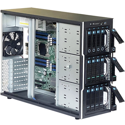 全塔X99双路X79机箱台式机大箱水冷M工作站器机箱带光驱位