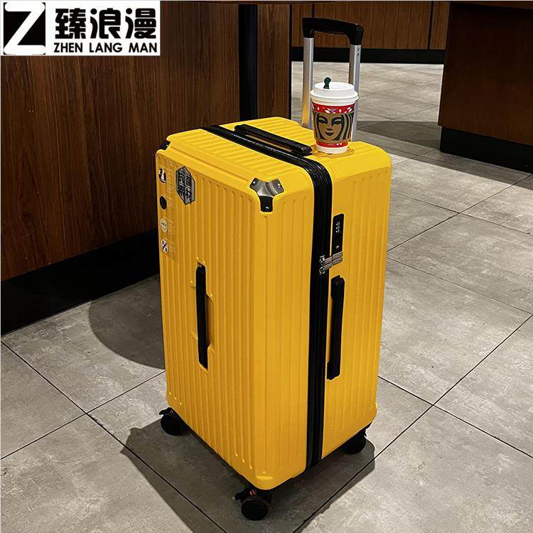 小尺寸行李箱男生高中生q28寸万向轮旅行密码皮箱大容量拉杆箱女2