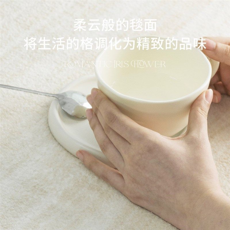 简客厅地毯加厚羊羔绒床前长条床边毯沙发茶几毯飘卧室地垫
