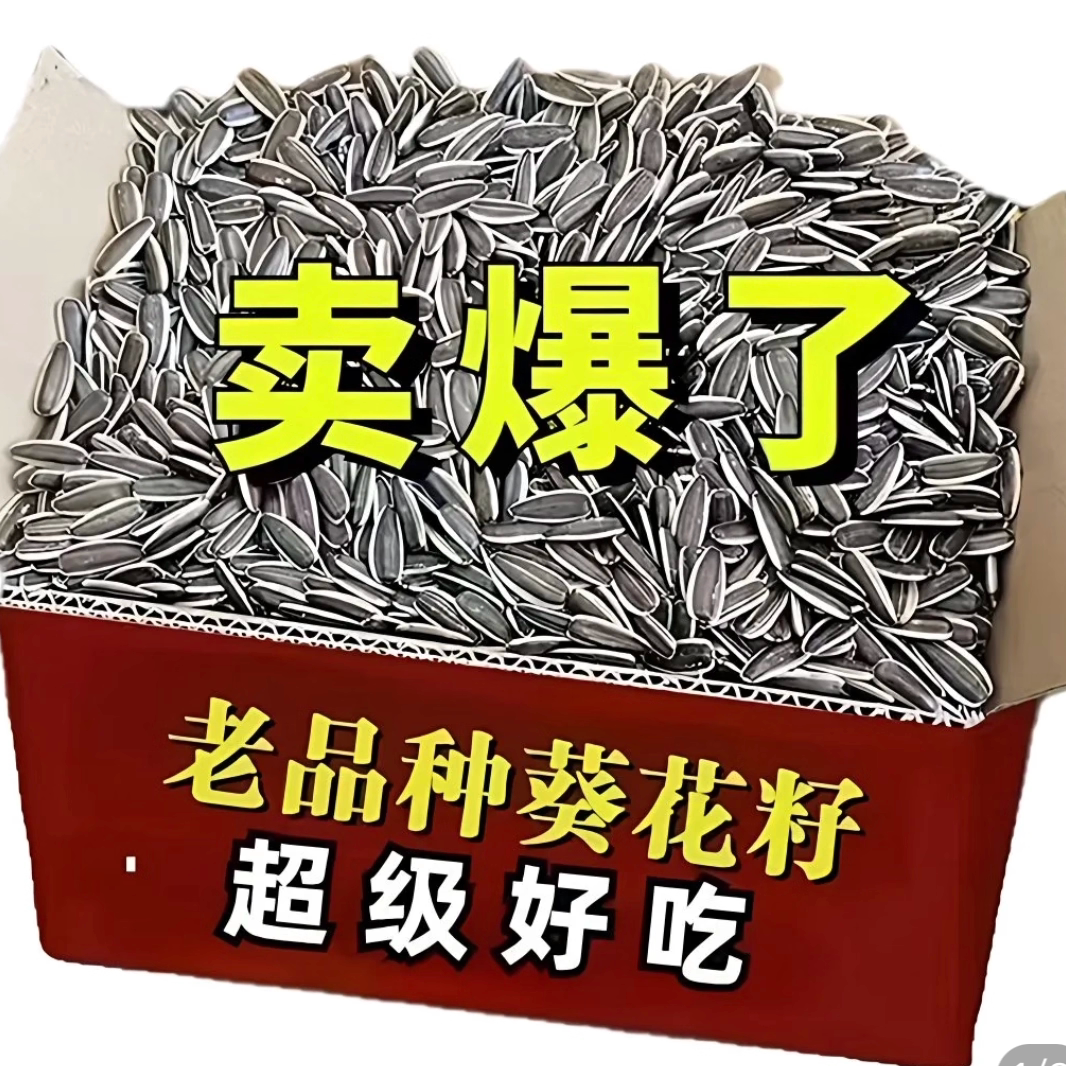 【大颗粒更划算】内蒙古新货瓜子葵花籽特价瓜子原味炒货散装批发