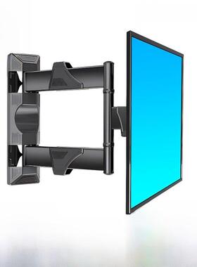 NB P4 32-55寸 电视挂架大屏电视架 旋转伸缩倾仰可调壁挂架 黑色