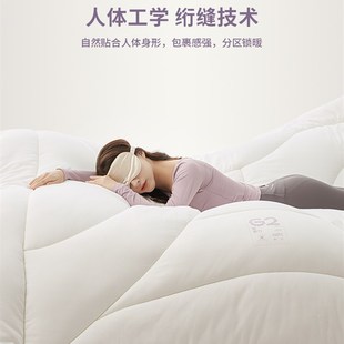 A类柔软微重力被子冬被春秋被芯单双人家用加厚保暖棉被