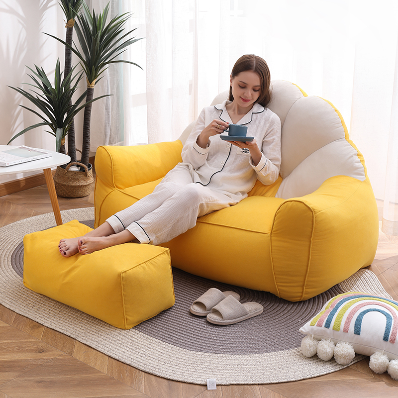 懒人沙发榻榻米双人卧室小沙发休闲阳台网红宿舍豆袋沙发迷你可爱