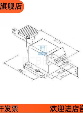 黄色 机架扣 te183 短咀 长咀l 卡扣 定位扣 探针配件 治具压扣