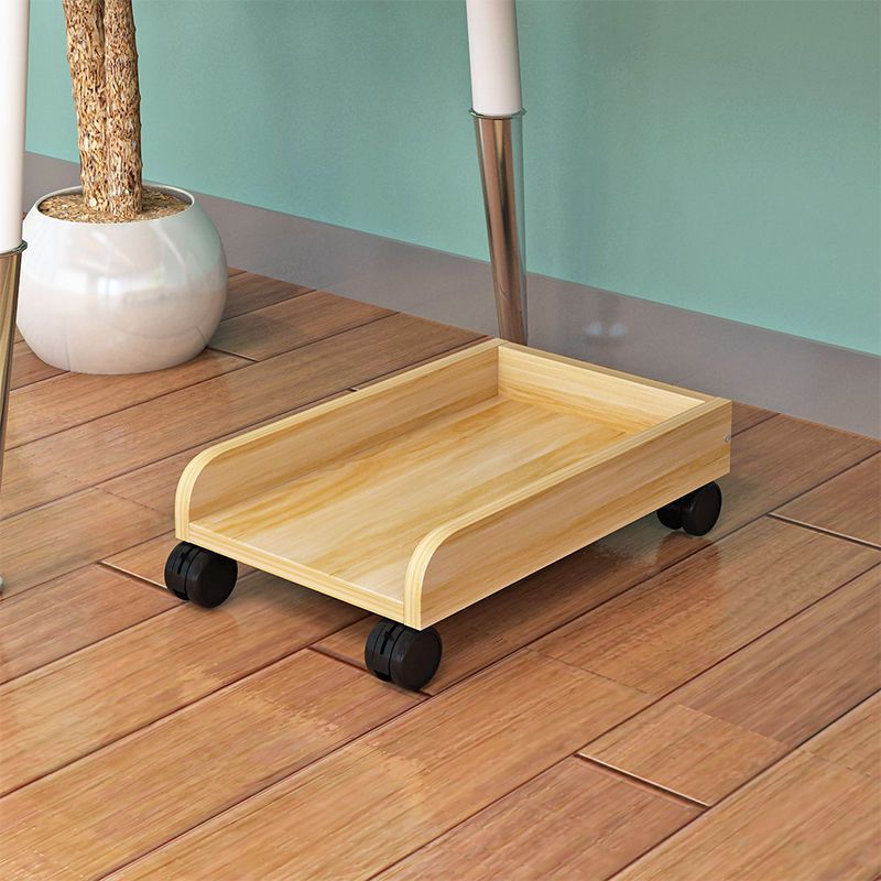 主机箱托架电脑台式主机简约办公机箱底座增高可移动置物架主机散