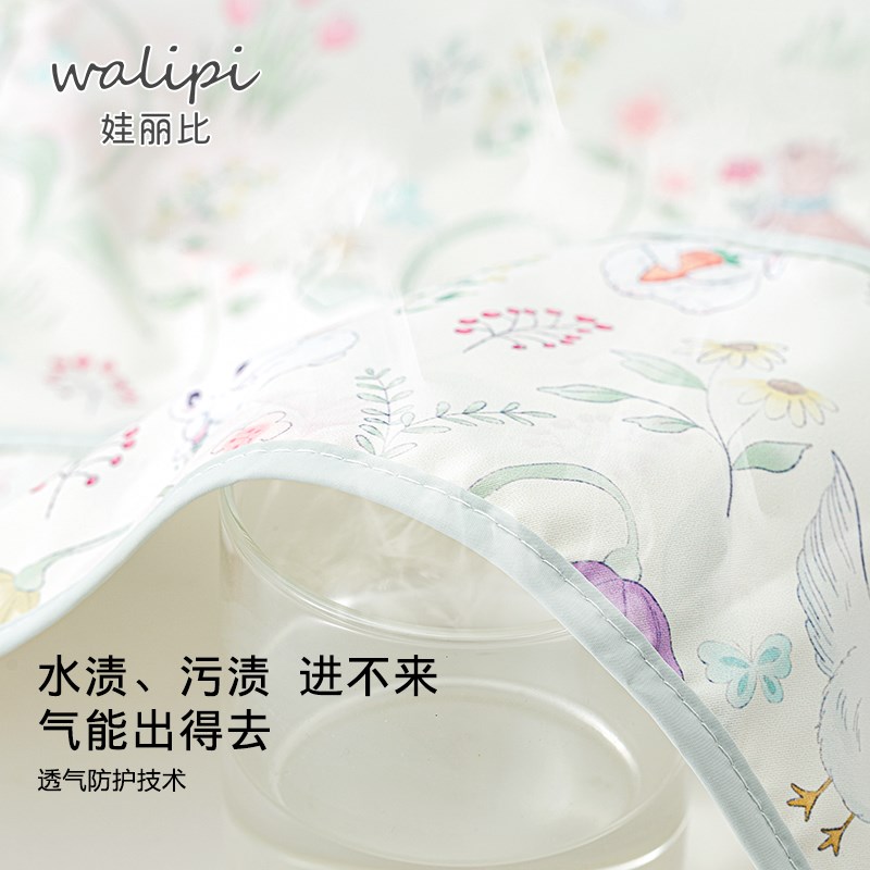 婴儿围兜防水防油防脏吃饭宝宝围嘴小孩辅食饭兜儿童罩衣长袖便携