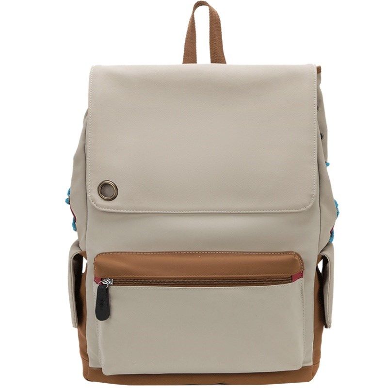 新款男士潮流双肩包大容量背包中学生书包女休闲旅行包通勤电脑包