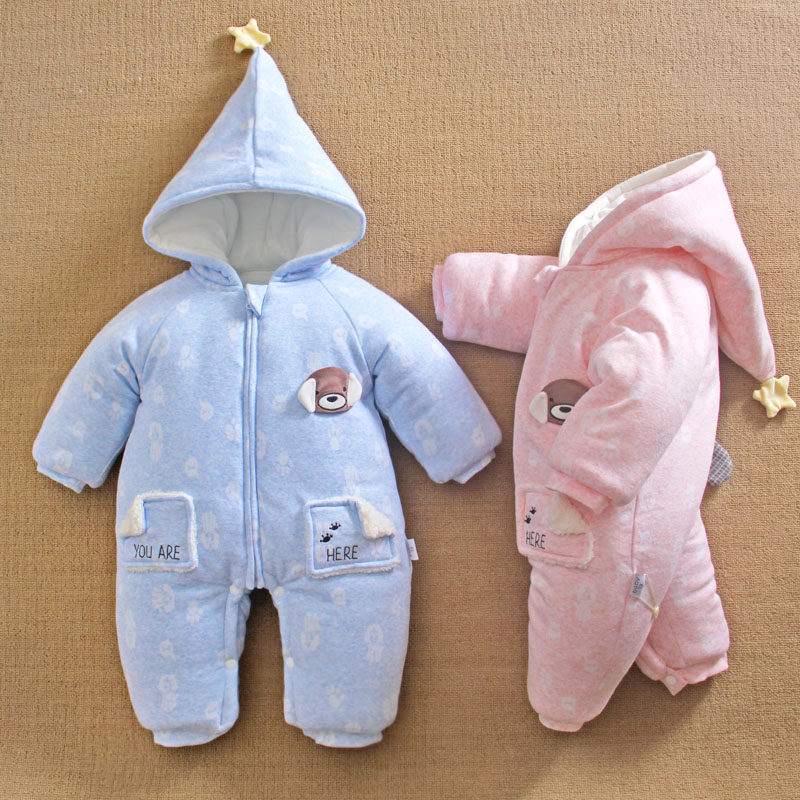 女婴儿服加厚季夹棉婴儿连身服三6四5个月男宝宝装外出秋冬新款超,童装/婴儿装/亲子装,连身衣/爬服/哈衣,淘宝优惠券,粉丝福利购,淘宝优惠卷