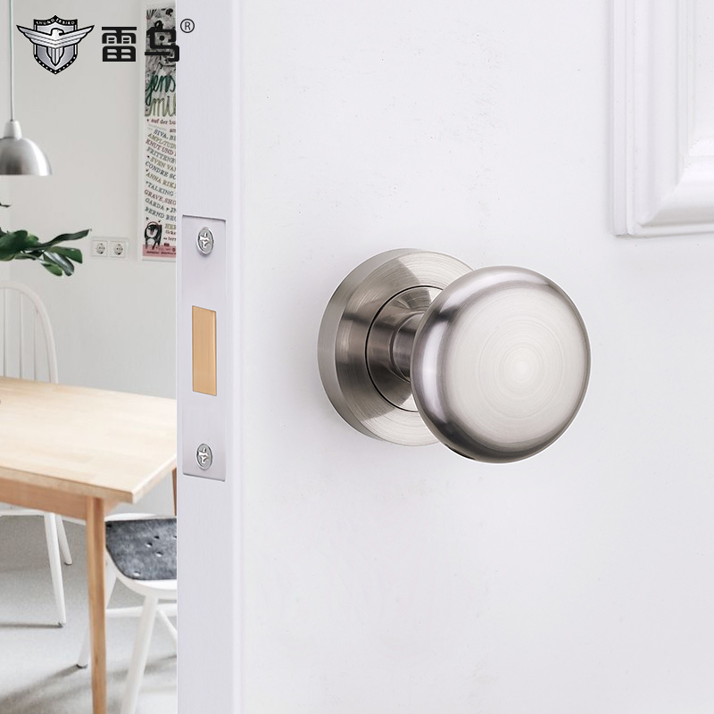 雷鸟暗门锁隐形门黑色室内单面锁电视背景墙隐藏门锁拉手锁室内