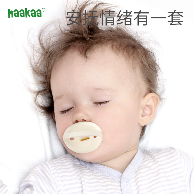 宝宝安抚奶嘴硅胶新生儿3-6-18C个月婴儿仿真母乳安慰戒断奶安睡