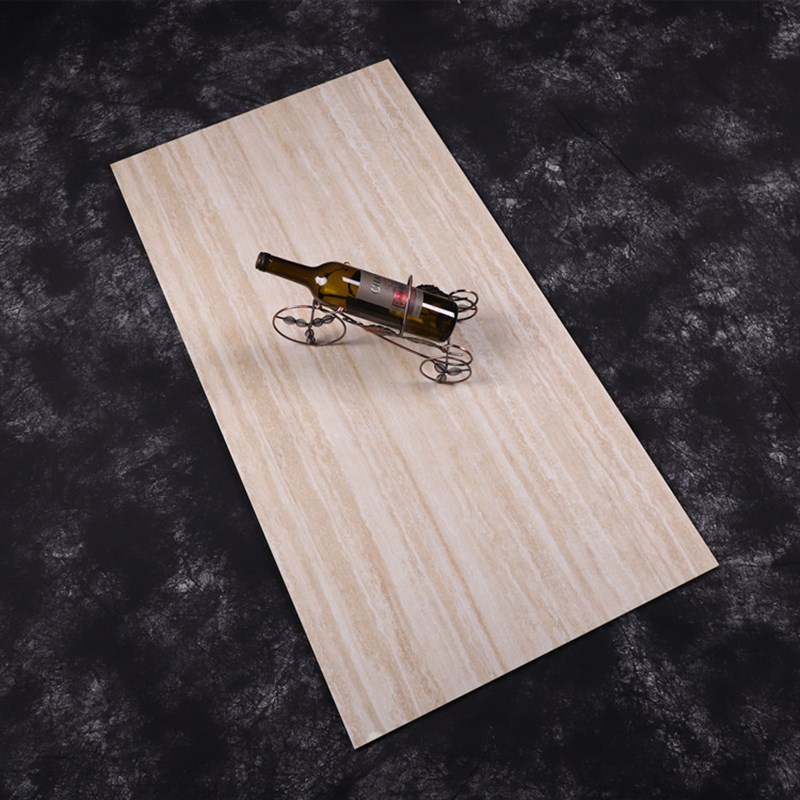 通体洞石木纹砖600*1200全抛釉瓷砖客厅地砖厨房卫生间墙砖仿古砖