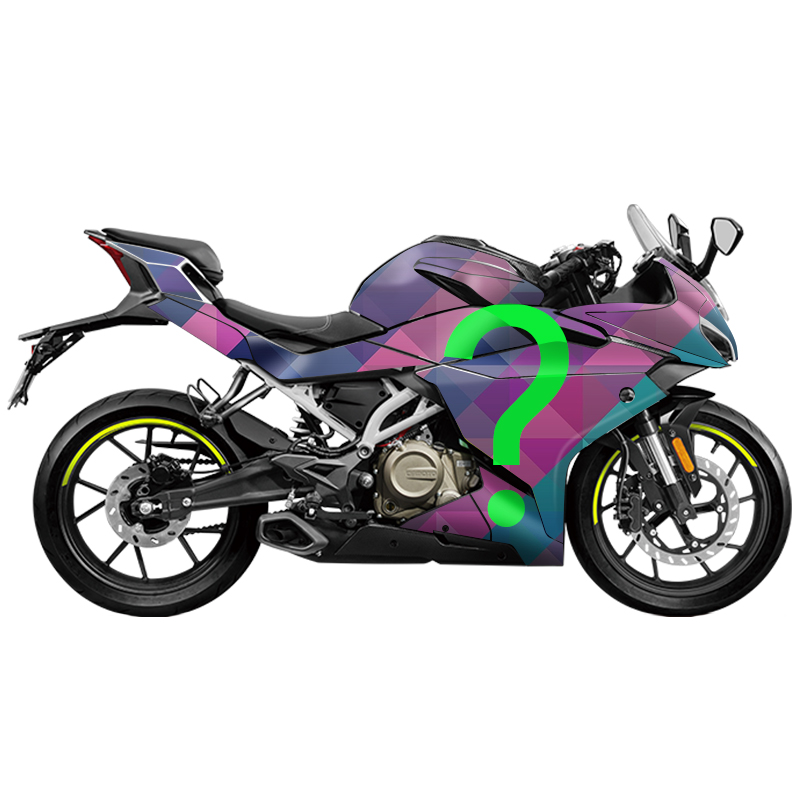 适用于定制春风250SR哑光磨砂全车贴花个性车身贴纸贴膜版花拉花