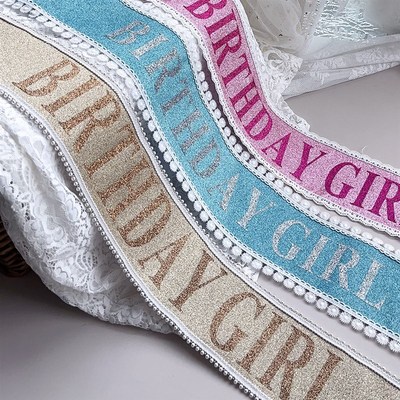 花边装饰礼仪绶带定制礼仪带扮演肩带生日颁奖选秀礼带绥带迎宾带