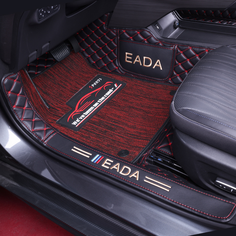 汽车脚垫单片专用主驾驶脚垫单个丝圈车脚垫子主驾驶位室座全包围