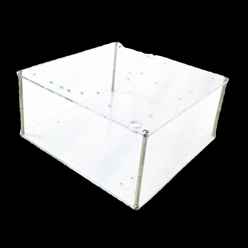 台式电脑机箱主板支架裸装机箱迷你ITX小机箱亚克力透明ATX主机盒