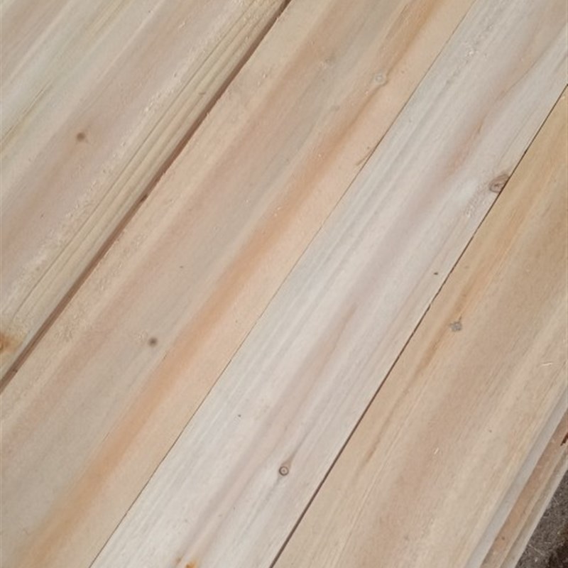 装修板子实木板1*10*198cm杉木长条板护墙板两面抛光天然实木材料