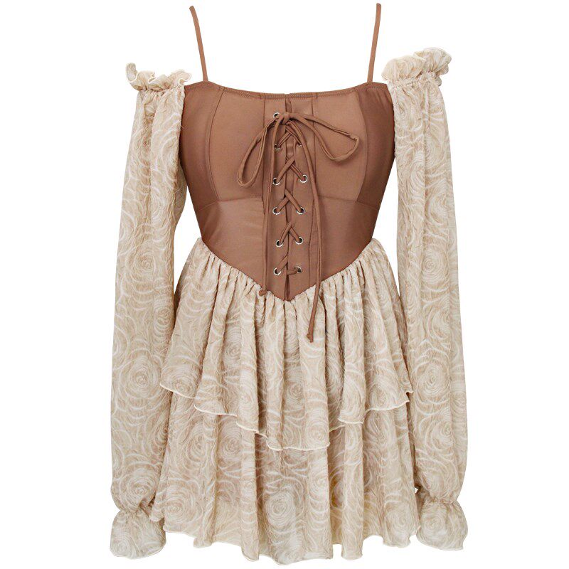 泳衣2025新款女裙式连体微胖女孩遮肉显瘦长袖大码夏季海边游泳装