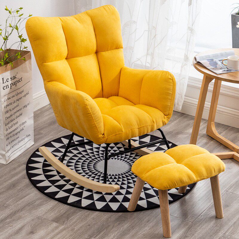 欧式单人休闲懒人沙发卧室阳台现代简约客厅躺椅多功能成人摇摇椅