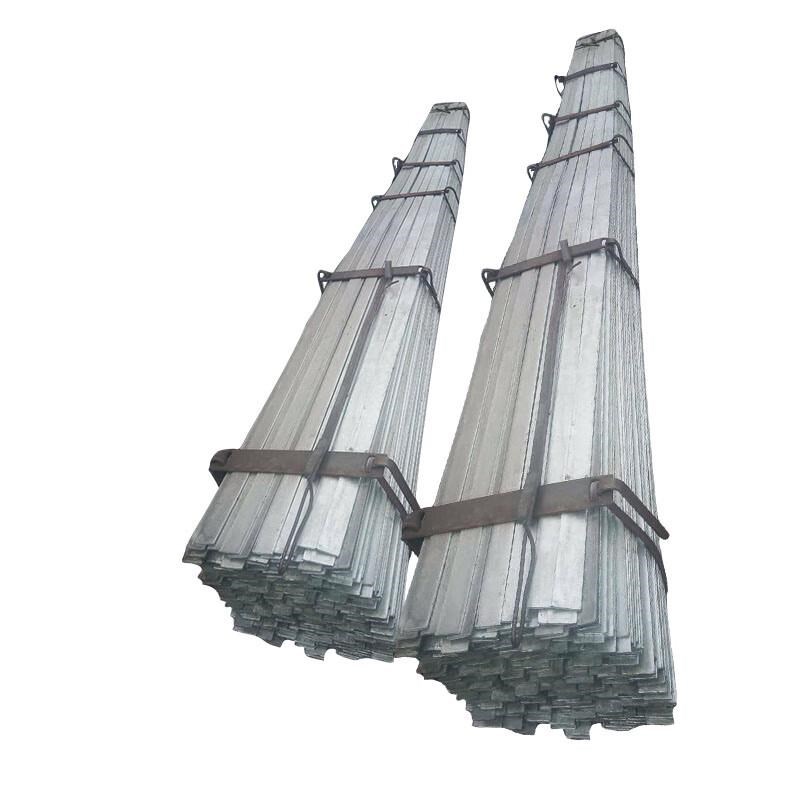 众立诚 镀锌扁钢 镀锌扁铁 钢条铁条 导电接地极 Q235镀锌钢条 单