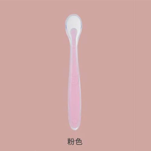 宝宝硅胶软勺碗勺餐具新生儿童软头勺辅食婴儿勺子小勺子全包新款