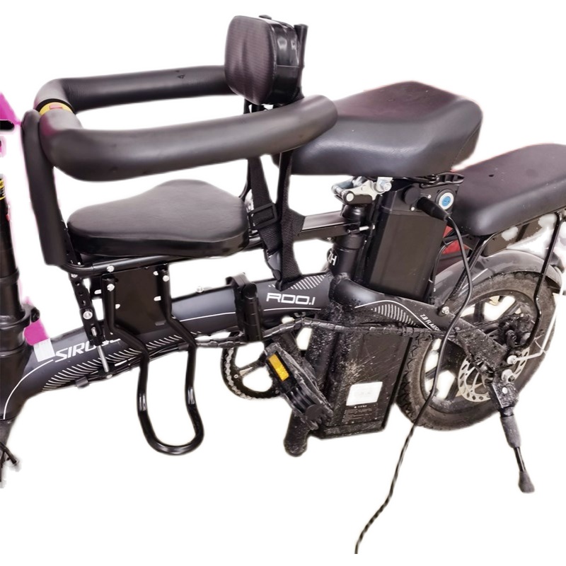 折叠电动车儿童座椅前置电动自行车宝宝坐椅代驾电车婴儿安全椅子