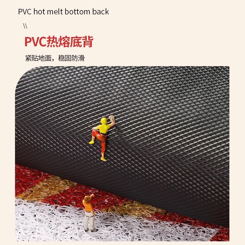 酒店商铺丝圈迎宾脚垫公司门口防滑地毯欢迎光临门垫商用进门地垫