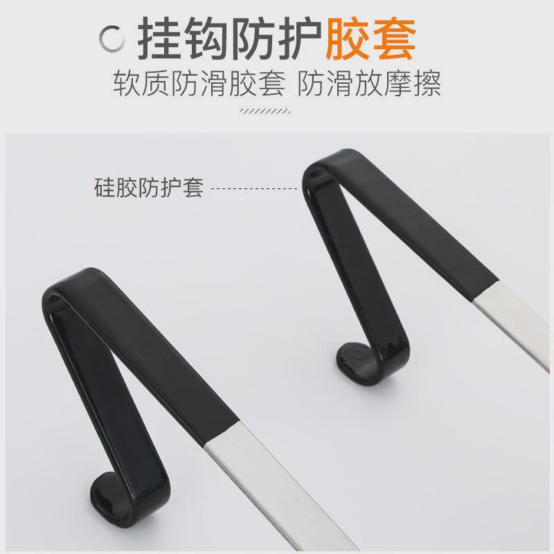 冲凉房置物架淋浴房浴室卫生间免打孔墙上壁挂收纳架子玻璃门挂篮