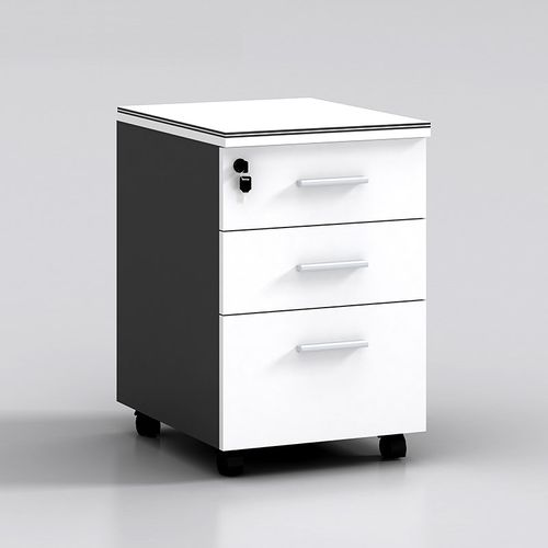 移动办公文件柜资料柜 档案柜 多功能活动矮柜带三抽屉