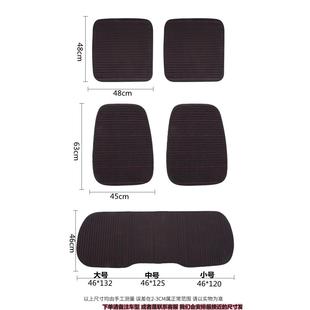 通用荞麦壳单垫靠背车座套夏季 亚麻汽车坐垫单片三件套四季 冰丝