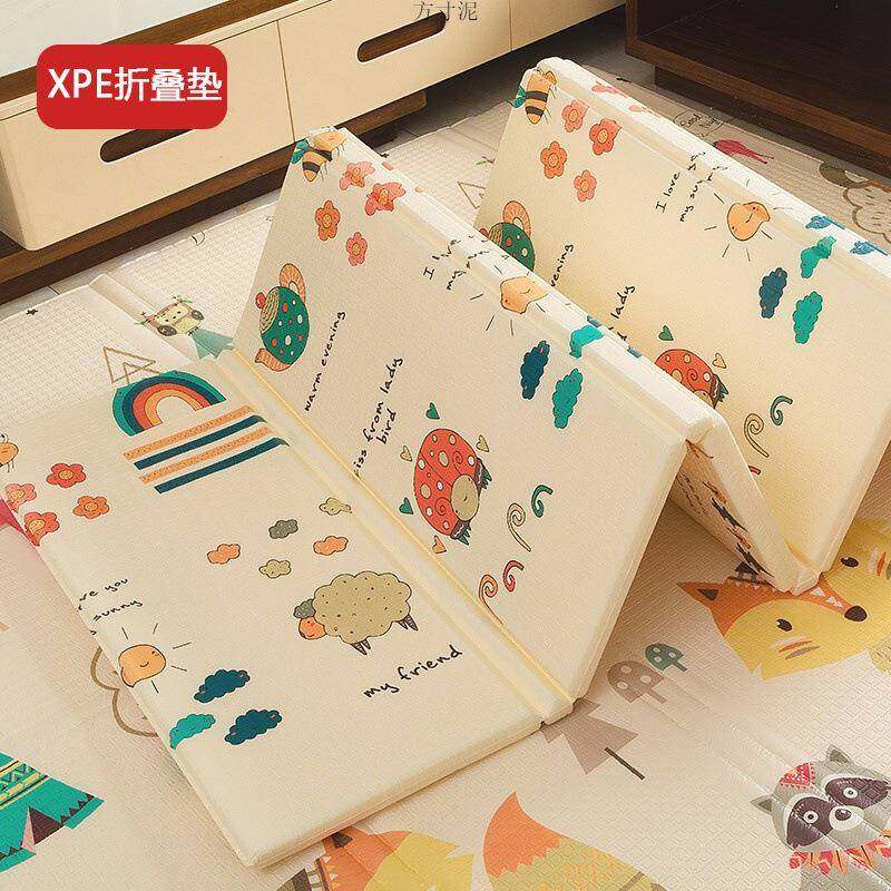 XPE可折叠婴儿童爬行垫宝宝爬爬垫加厚泡沫家用客厅地垫游戏垫子