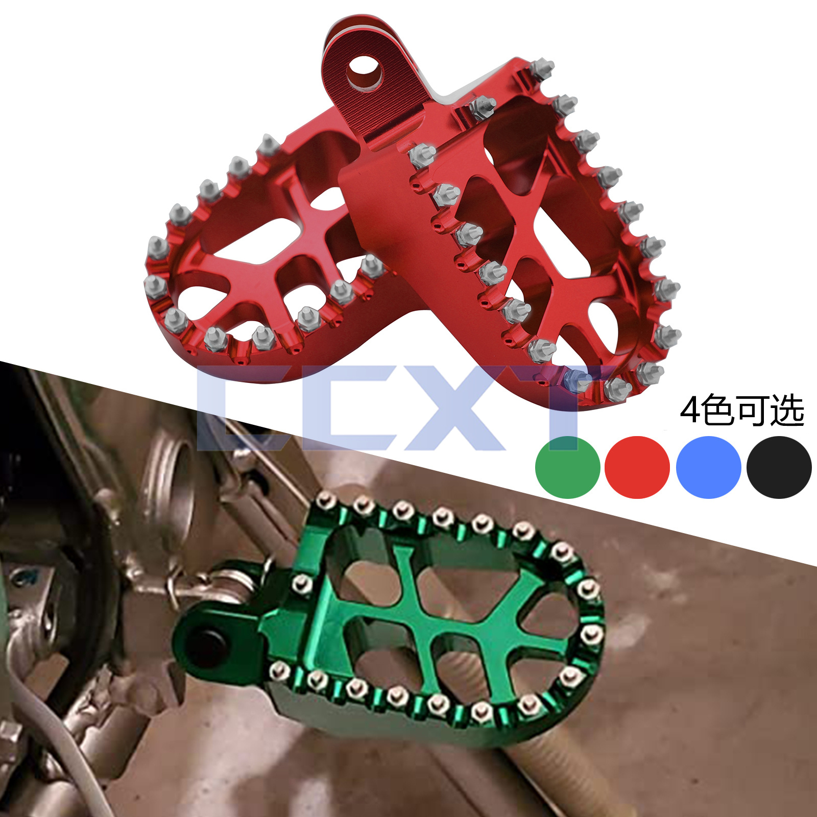 摩托车脚踏板适用本田CR80R CR85R CRM250 XR250R XR400R XR600R