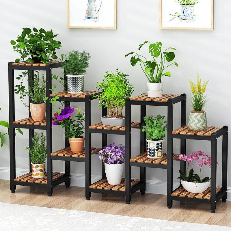 阳台多层花架多肉花盆架室内隔断防腐家用室外铁艺移动花架子新款,3C数码配件,USB多功能数码宝,淘宝优惠券,粉丝福利购,淘宝优惠卷