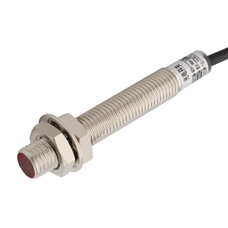 M8光电开关E3HT-DS3E1红外线漫反射NPN三线常开 24V 感应距离5cm