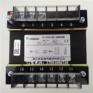 300VA车床泵车控制变压器220v380转36V24V12V6V铜 浙江天正电气BK