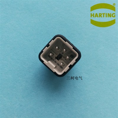 09200042611 HARTING哈丁 5针5芯公插芯浩亭重载连接器航空插头