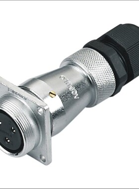 AOPULO澳普龙AF-ZF带法兰塑料索帽防水插座(28型/32型)IP65航空插