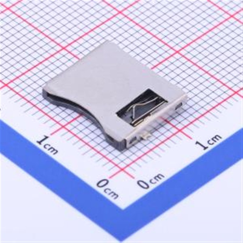 TF-013 SD卡连接器 拔插式 MicroSD卡(TF卡) 卡座