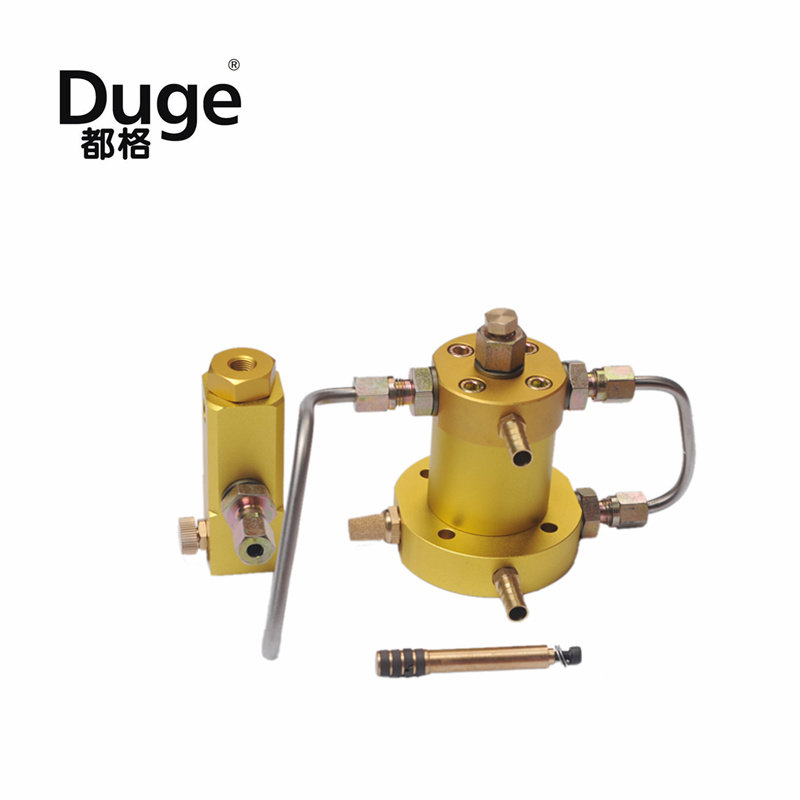 单缸高压气泵30mpa机头电动打气机缸头总成防爆阀岗头油水分离