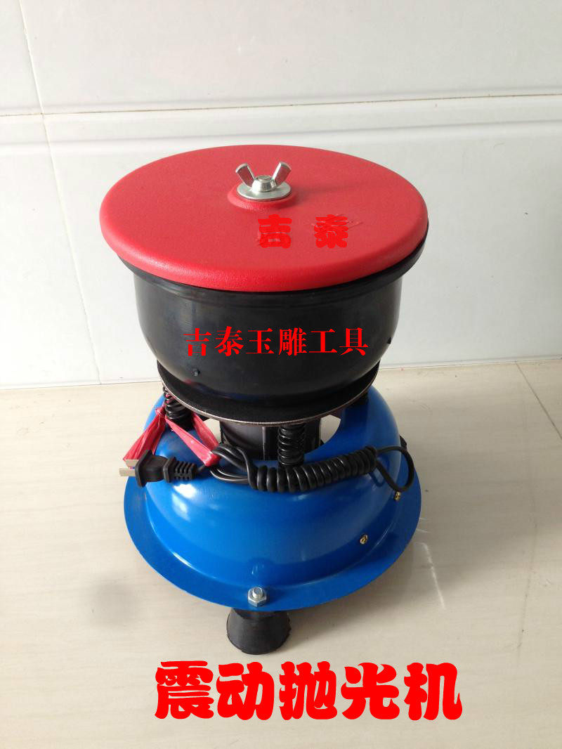 抛光机6寸 玉石抛光机 震机震桶 震动研磨机 振桶震动打磨机 震锅