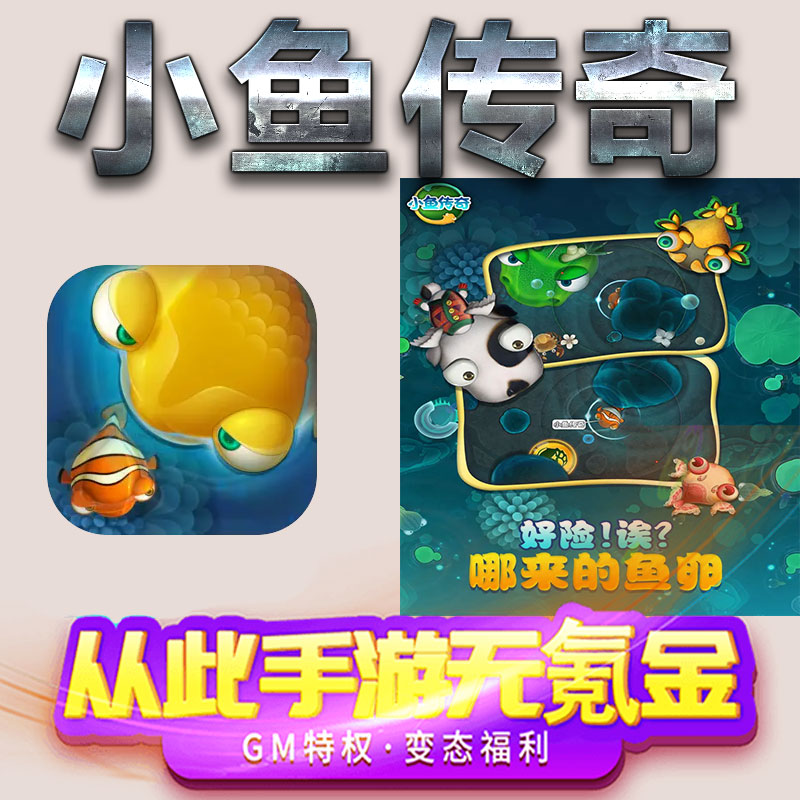 小鱼传奇手游gm满级VIP无限首充BT福利礼包兑换码后台初始号
