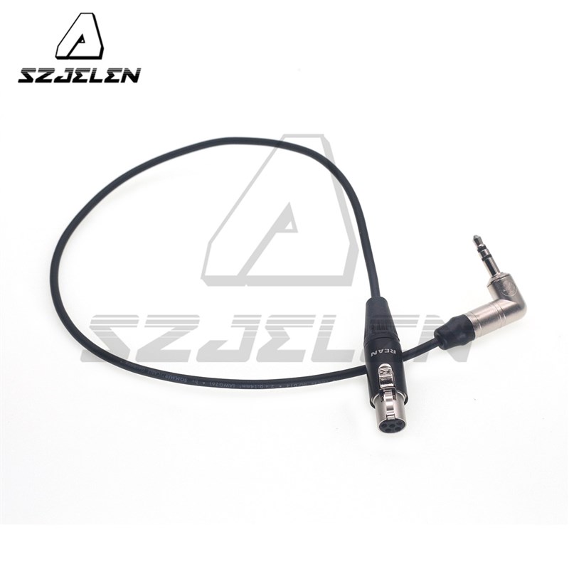 3.5mm音频转TA5F 小卡侬5孔音频线 Lectrosonics transmitters