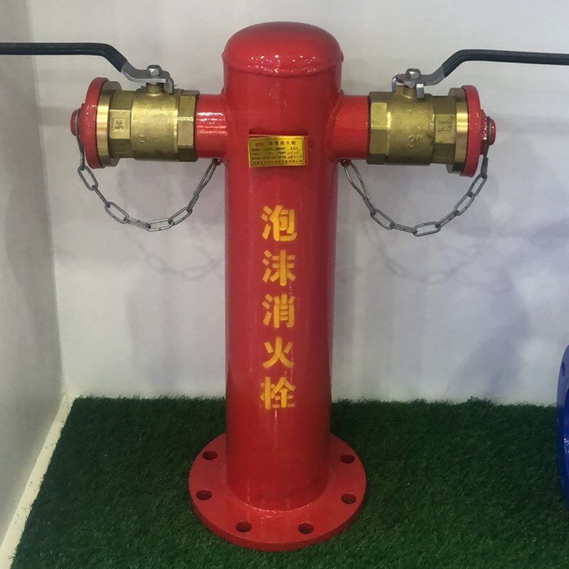 泡沫消火栓PS船用比例混合产生装置灭火器材室外地上泡沫消防栓 - 实物图