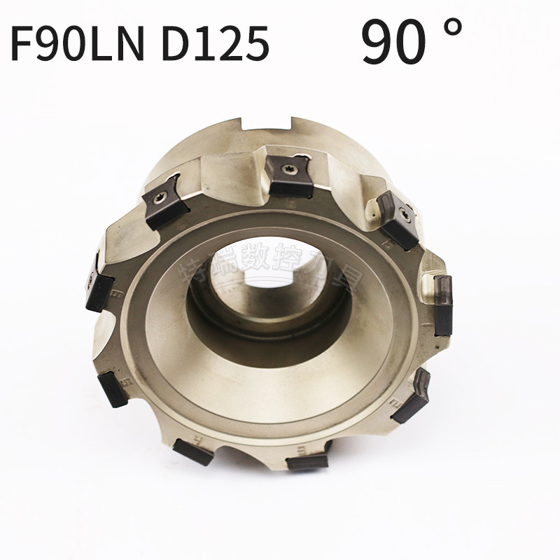 伊斯卡刀盘F90LND125/200 90度直角铣刀片铣刀柄粗精刀盘