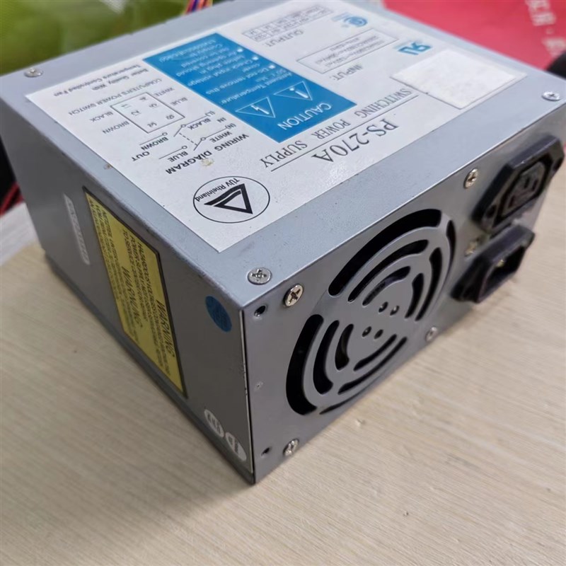 工控机工业电源PS-270A 270W火花机老式AT电源台式电源开关