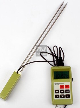 【SK-100插入便携式式茶叶水分仪 水份测试仪 含水率检测仪