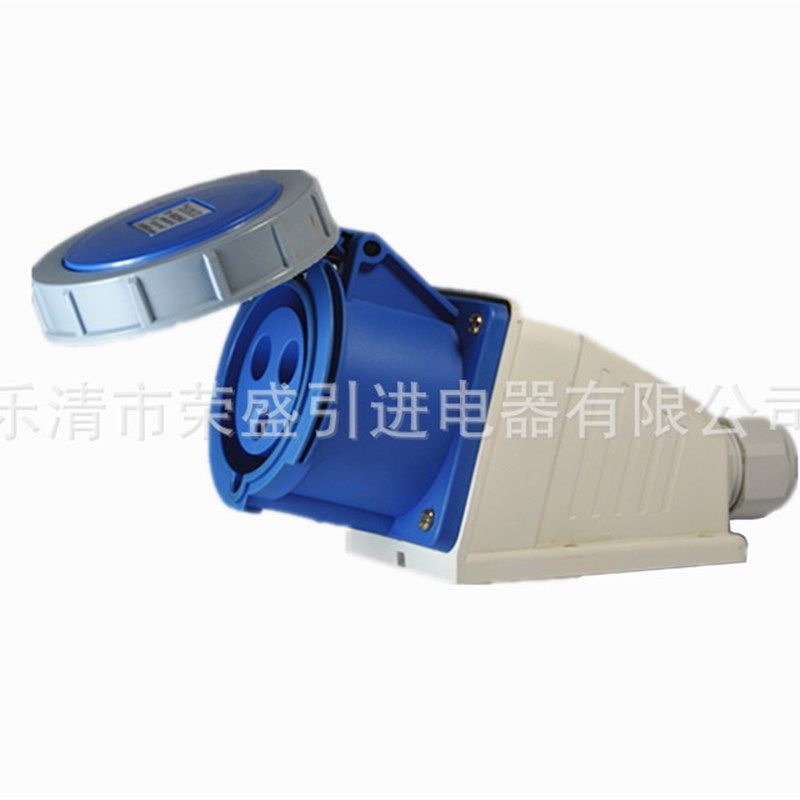 荣盛CEIRSIEC工业防水防爆插座(明装)RS-1132 航空插座3芯16A