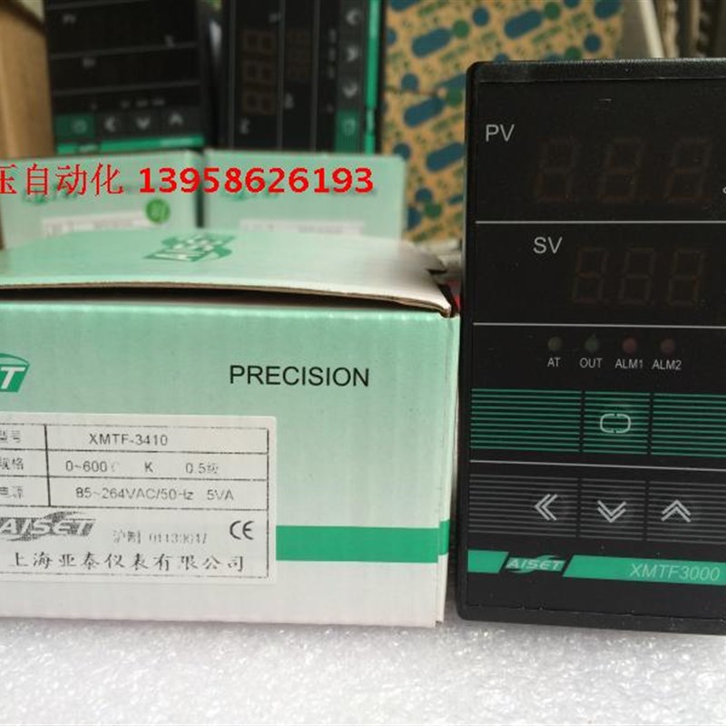 AISET上海亚泰 XMTF3000 XMTF-3410 温控仪 继电器输出 XMTF-3411